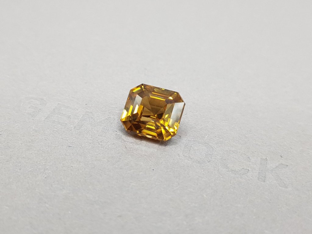 Brown zircon octagon cut 7.58 ct Image №4