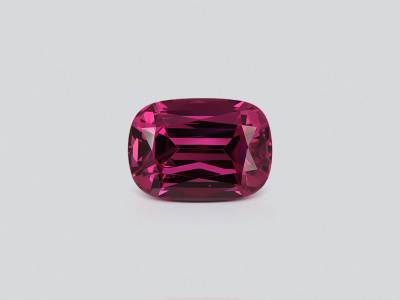 Rhodolite garnet in cushion cut 6.07 carats, Tanzania photo