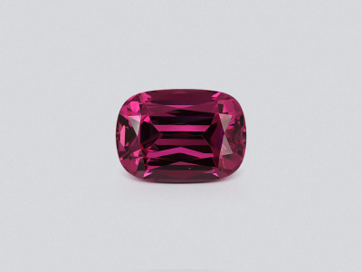 Rhodolite garnet in cushion cut 6.07 carats, Tanzania photo