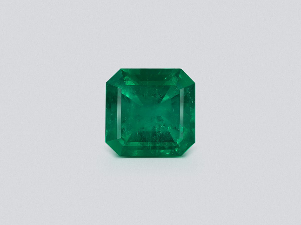 Emerald Vivid Green octagon 8.55 carats, Columbia Image №1