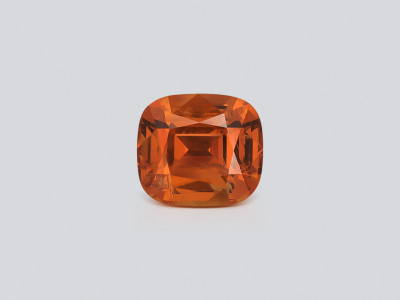 Spessartine Vivid orange cushion cut  2.48 carats, Africa photo