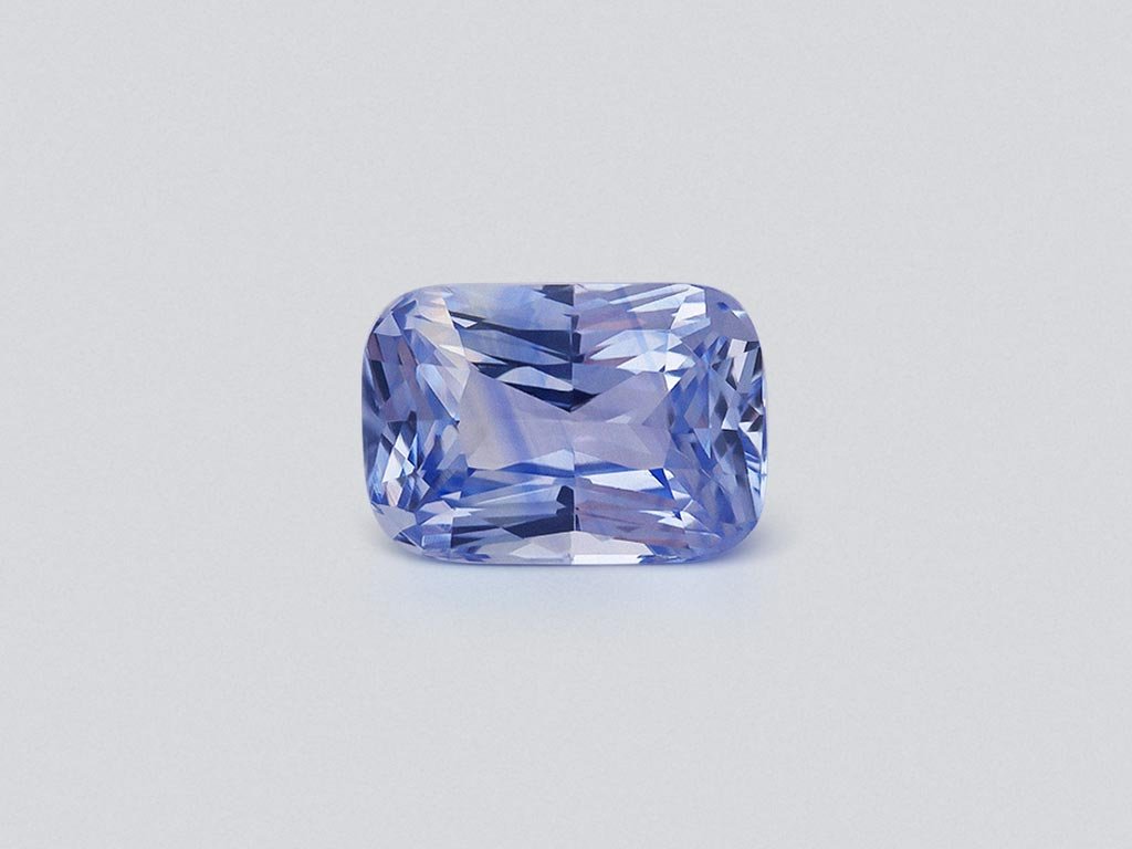 Sapphire Pastel Blue cushion cut 1.55 carats, Madagascar Image №1
