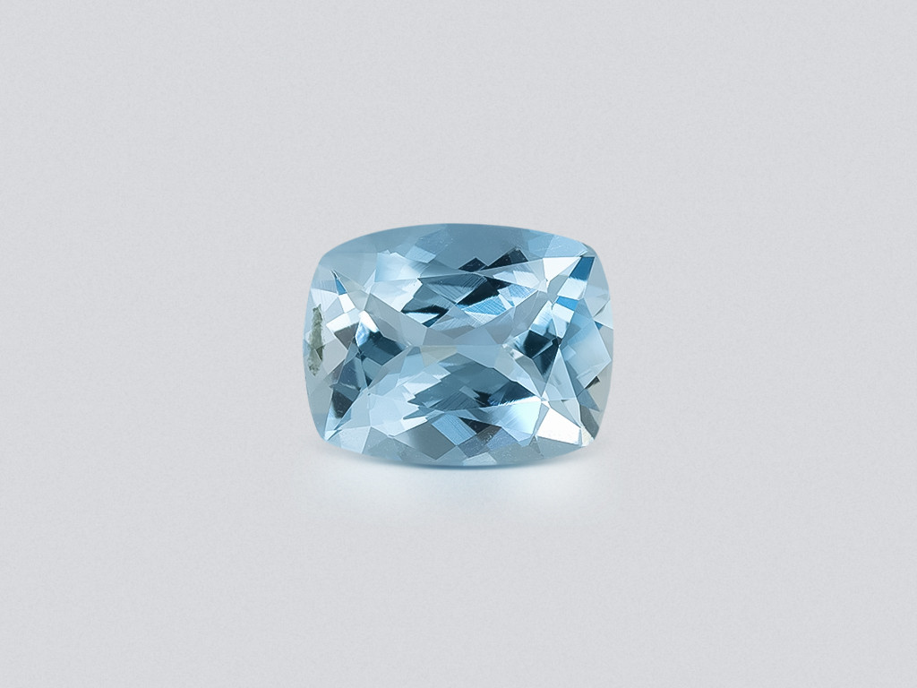 Aquamarine cushion cut 2.30 carats, Madagascar  Image №1