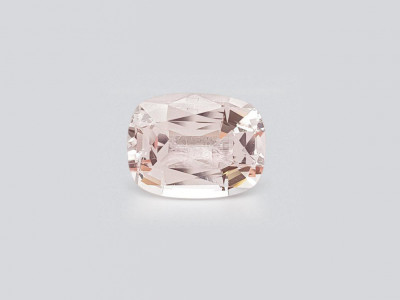 4.46 carat cushion-cut morganite, Africa  photo