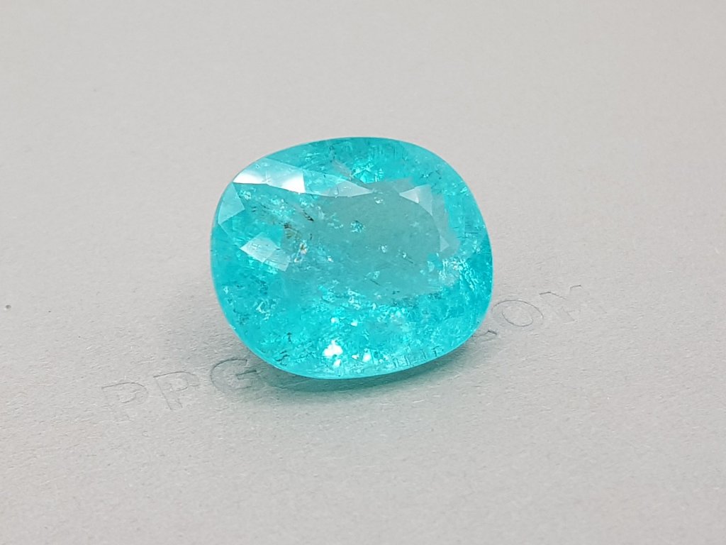 Paraiba tourmaline top neon 32.39 ct Image №3