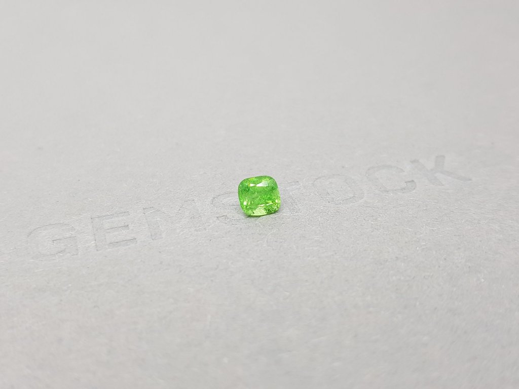 Cushion cut tsavorite garnet 0.50 ct Image №2