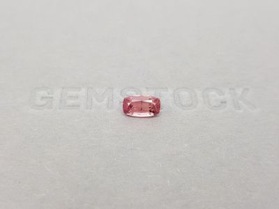 Cushion cut pink tourmaline 0.99 ct, Afghanistan photo