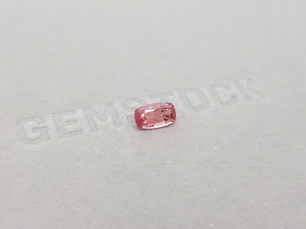 Cushion cut pink tourmaline 0.99 ct, Afghanistan Image №2