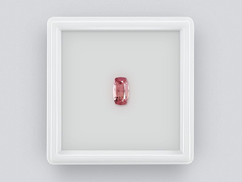 Cushion cut pink tourmaline 0.99 ct, Afghanistan Image №1