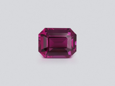 Purple umbalite garnet octagon cut 3.59 carats, Africa photo