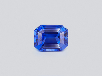 Rare blue sapphire octagon cut 7.10 carats, Sri Lanka photo