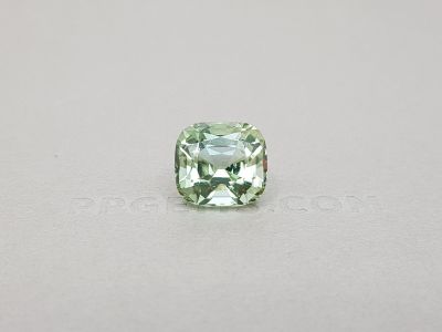 Light tourmaline verdelite in cushion cut 8.08 ct photo