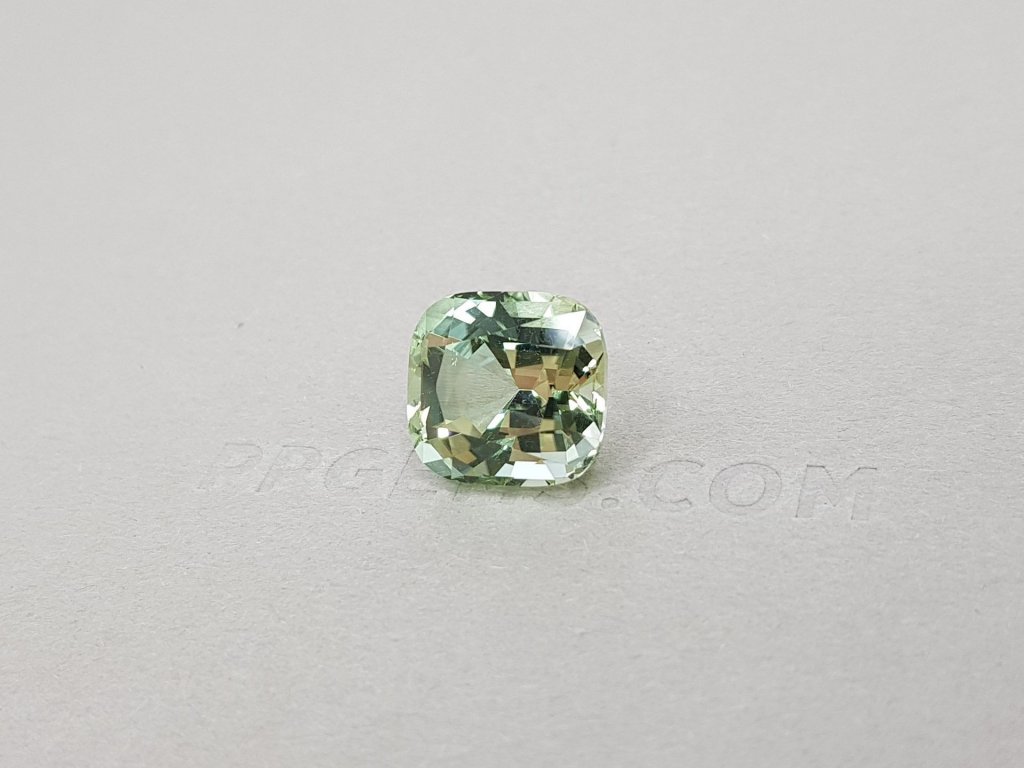 Light tourmaline verdelite in cushion cut 8.08 ct Image №3