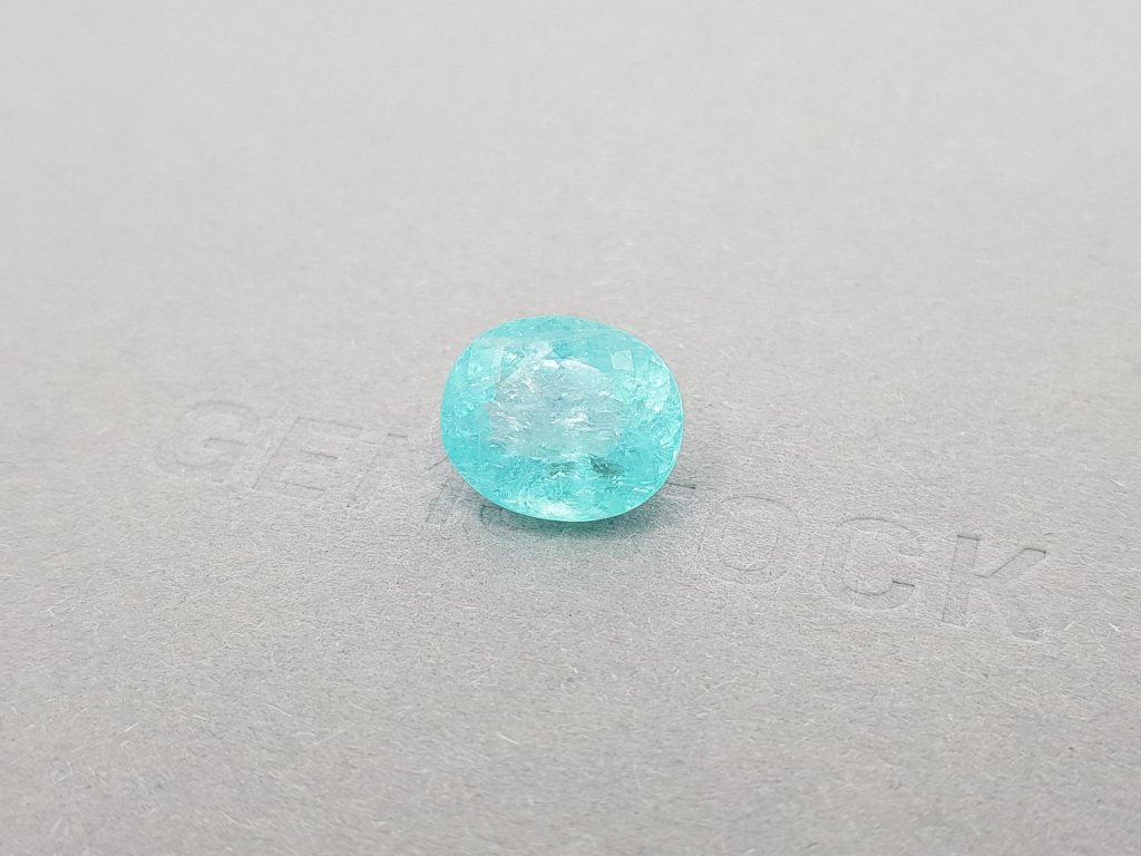 Paraiba oval cut 7.47 ct, Mozambique Image №2