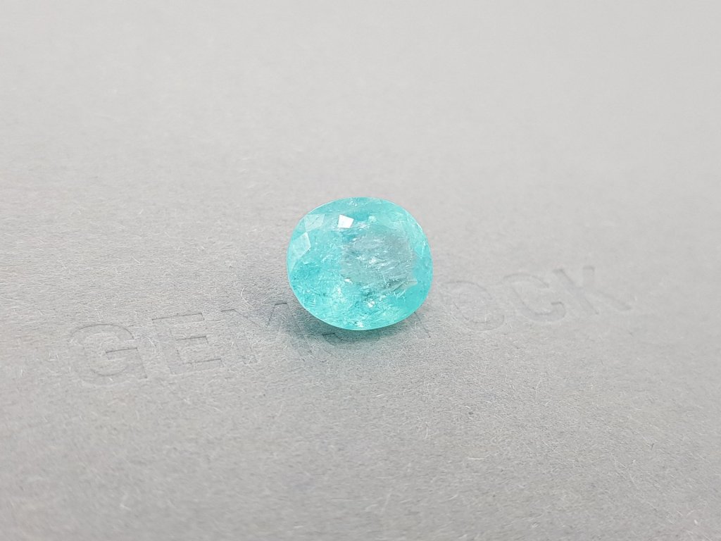 Paraiba oval cut 7.47 ct, Mozambique Image №3