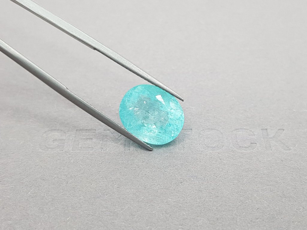 Paraiba oval cut 7.47 ct, Mozambique Image №4