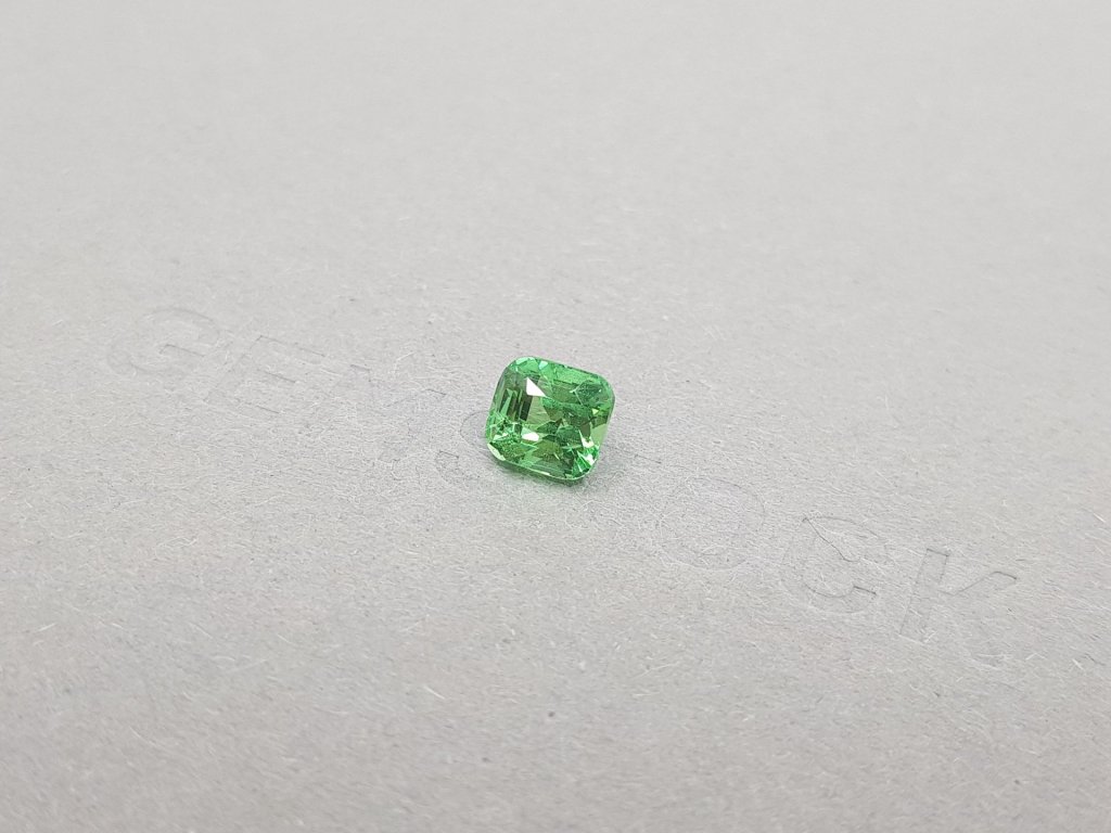 Cushion cut light green tsavorite 1.56 ct Image №3