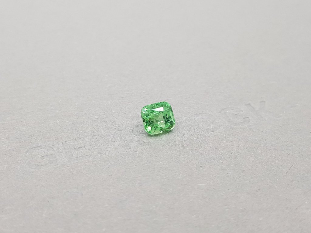 Cushion cut light green tsavorite 1.56 ct Image №2