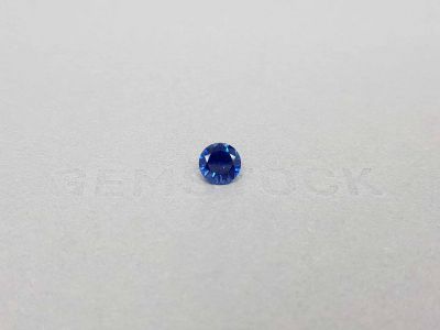 Round cut Royal blue sapphire 1.27 ct, Madagascar photo