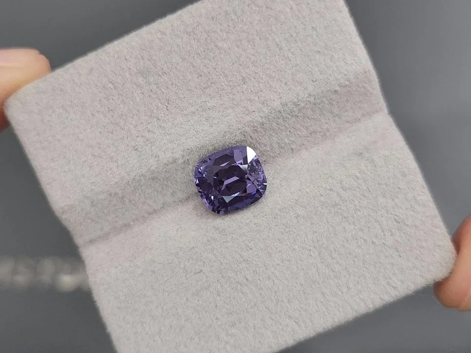 2.49ct Cushion Cut Violet Spinel, Tanzania Image №4