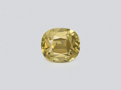 Yellow-green cushion-cut chrysoberyl 4.03 carats, Sri Lanka photo