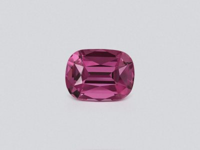 Rhodolite garnet cushion cut 1.88 carats, Tanzania photo