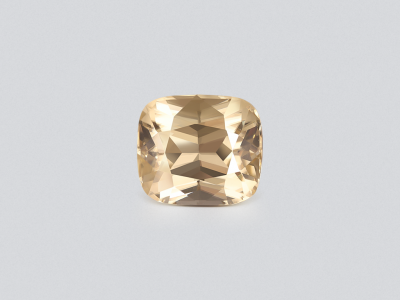 Yellow zircon cushion cut  10.67 carats, Tanzania photo