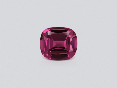 Garnet rhodolite cushion cut 4.63 carats, Tanzania photo