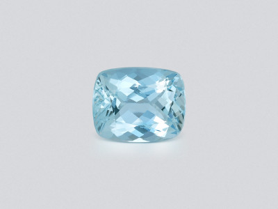 Aquamarine cushion cut 3.09 carats, Madagascar  photo