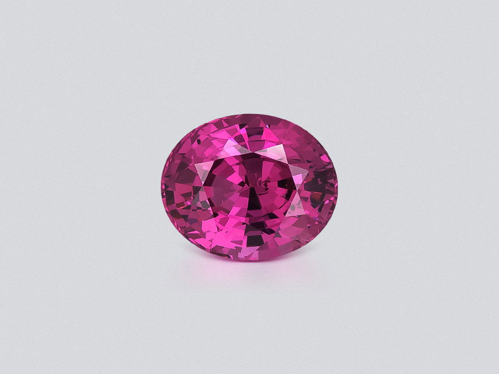 Garnet rhodolite Vivid Pink oval cut 4.34 carats,Tanzania Image №1