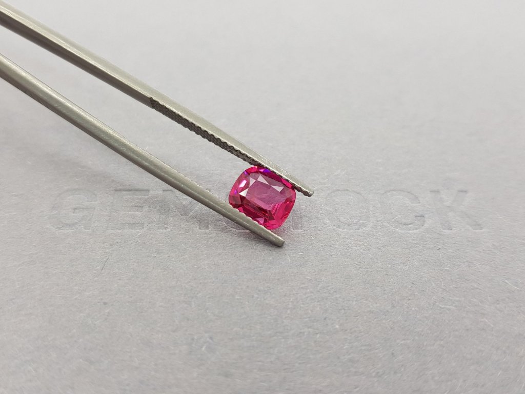 Cushion cut pink spinel 1.25 ct, Mahenge Image №4