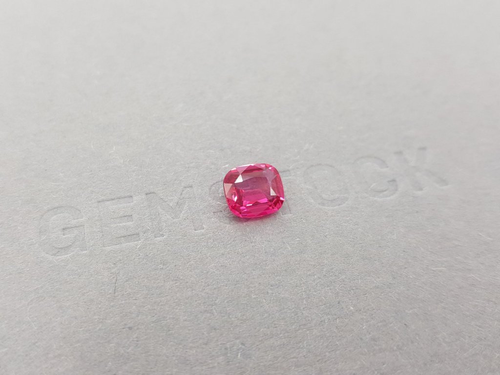 Cushion cut pink spinel 1.25 ct, Mahenge Image №2