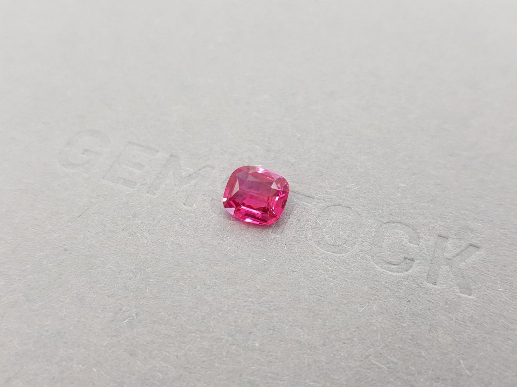 Cushion cut pink spinel 1.25 ct, Mahenge Image №3