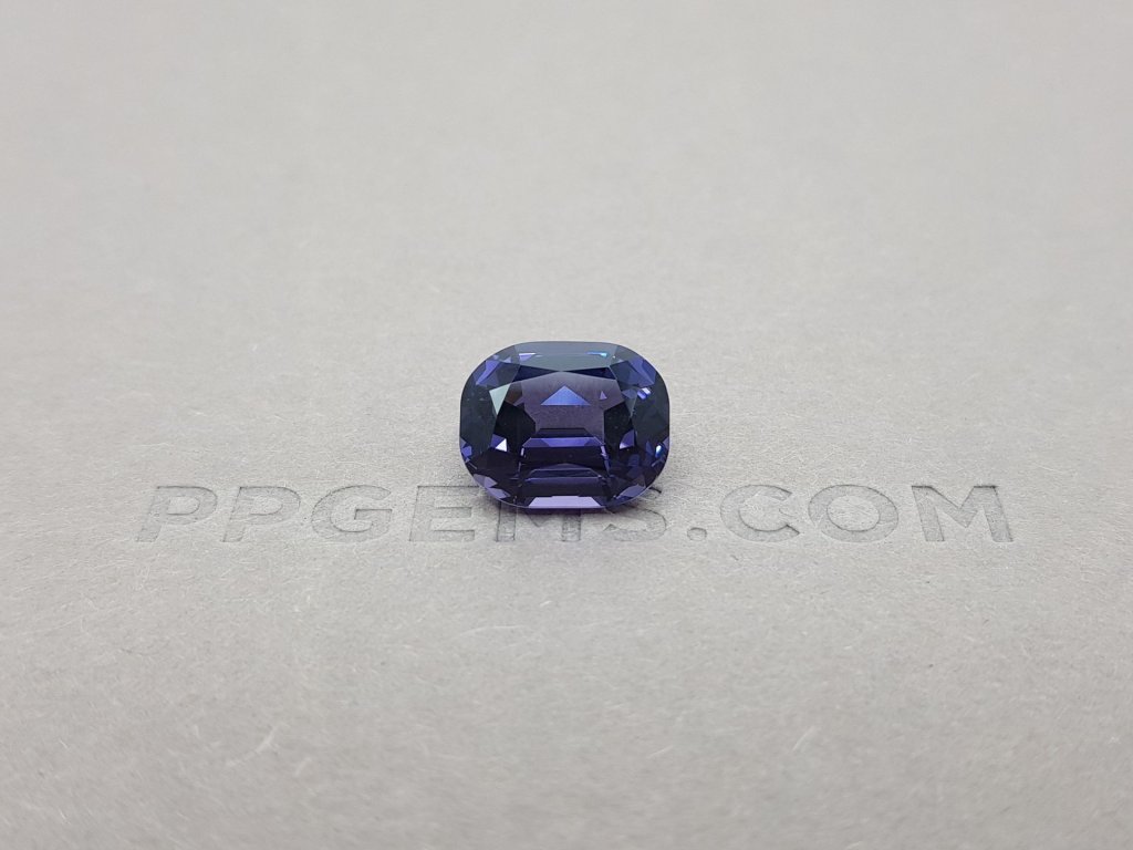 Intense purple cushion cut spinel 7.40 ct Image №1