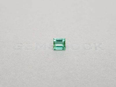 Bluish green baguette cut tourmaline 1.66 ct photo