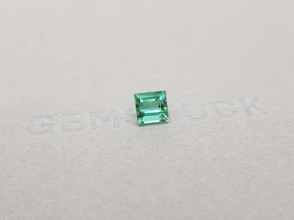 Bluish green baguette cut tourmaline 1.66 ct Image №2