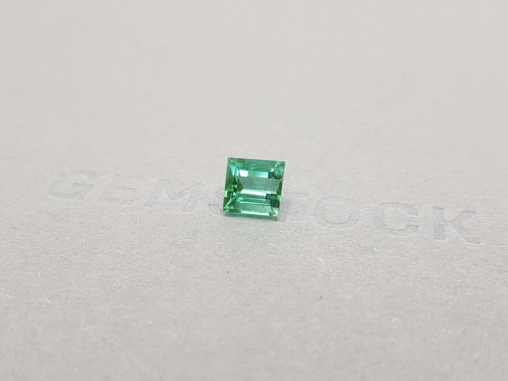 Bluish green baguette cut tourmaline 1.66 ct Image №3