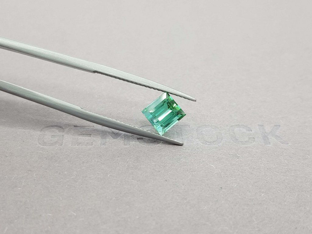 Bluish green baguette cut tourmaline 1.66 ct Image №4