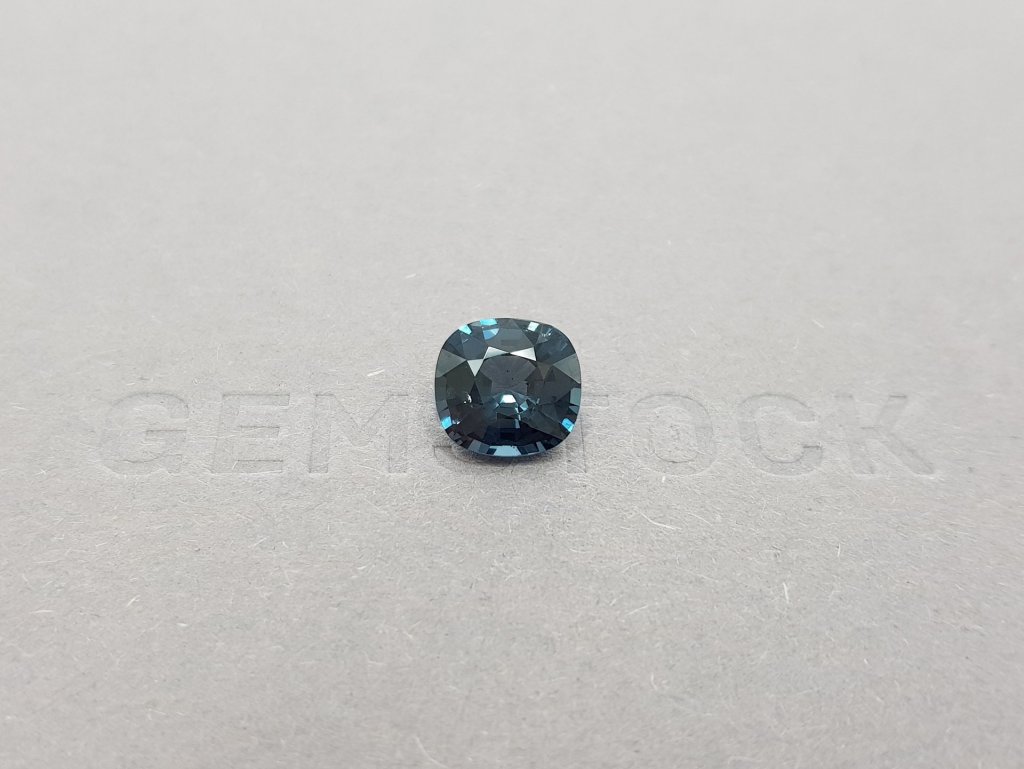 Cushion cut dark blue spinel 2.79 ct, Burma Image №2