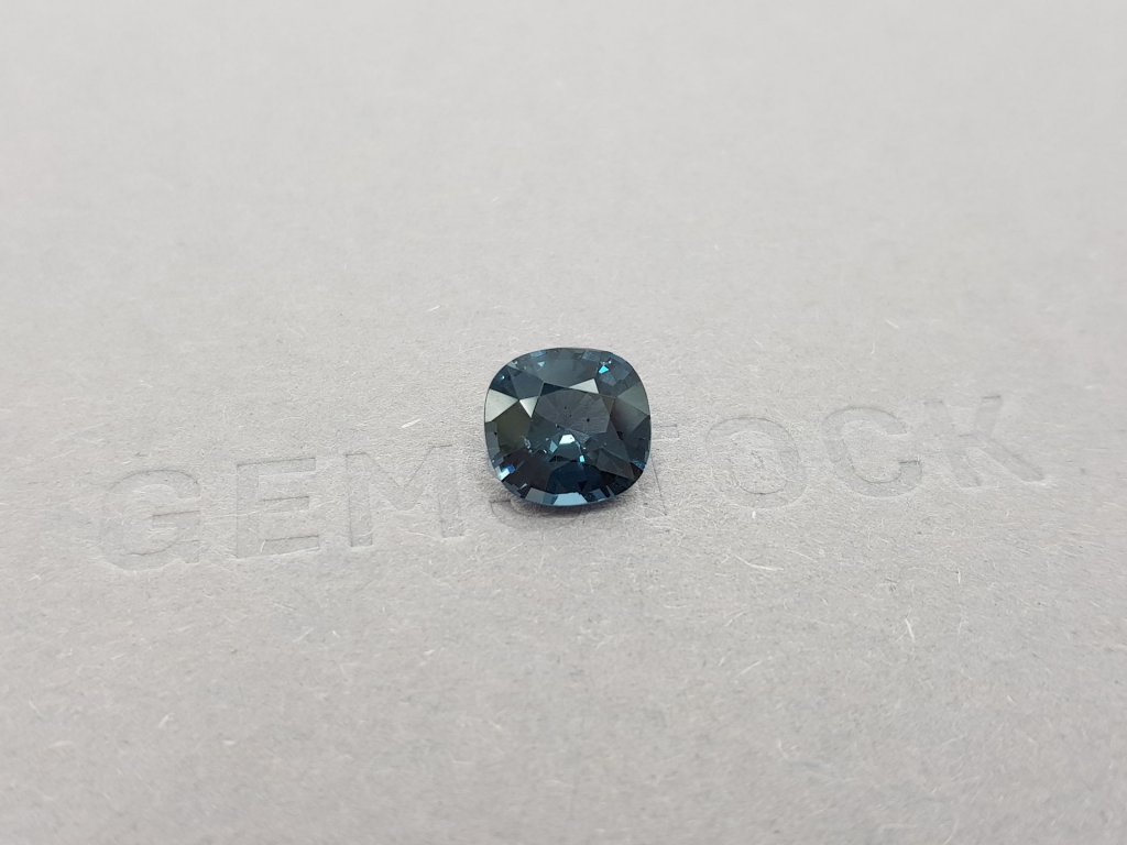 Cushion cut dark blue spinel 2.79 ct, Burma Image №3