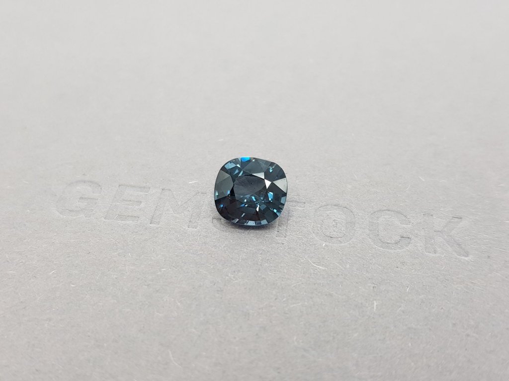 Cushion cut dark blue spinel 2.79 ct, Burma Image №4