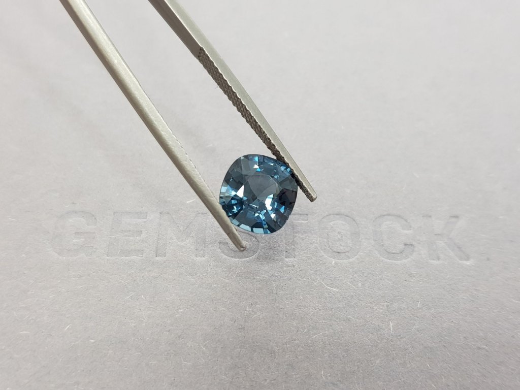 Cushion cut dark blue spinel 2.79 ct, Burma Image №5