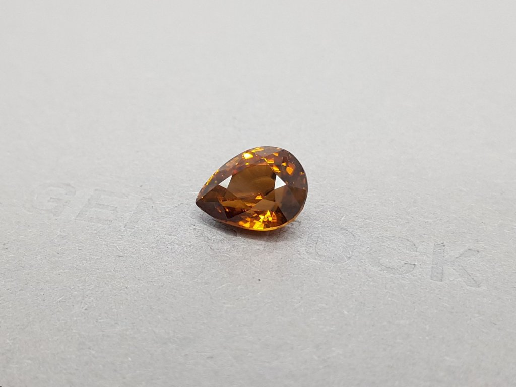 Pear cut zircon 7.44 ct Image №4