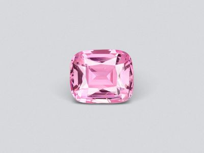 Pink spinel 1.56 carats in cushion cut, Tajikistan photo