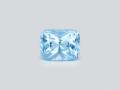 Light blue cushion-cut aquamarine 7.85 carats, Madagascar photo