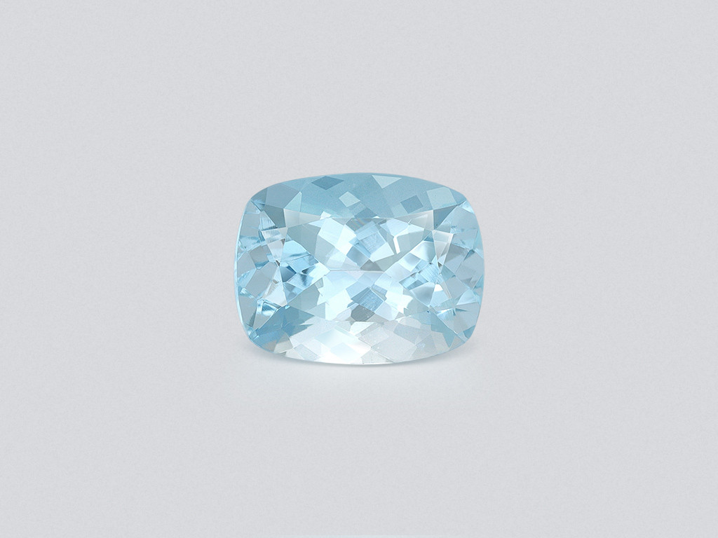 Aquamarine cushion cut 5.27 carats, Madagascar  Image №1