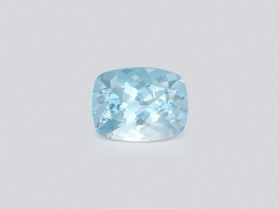 Aquamarine cushion cut 5.27 carats, Madagascar  photo