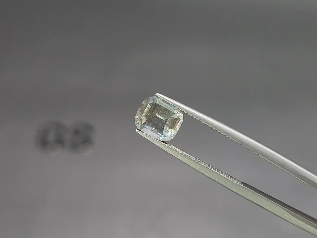 Set of aquamarines cushion cut 5.43 carats, Madagascar Image №3