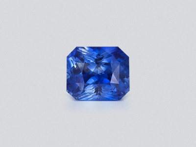 Sapphire Cornflower Blue radiant cut 1,26 carats, Sri Lanka photo