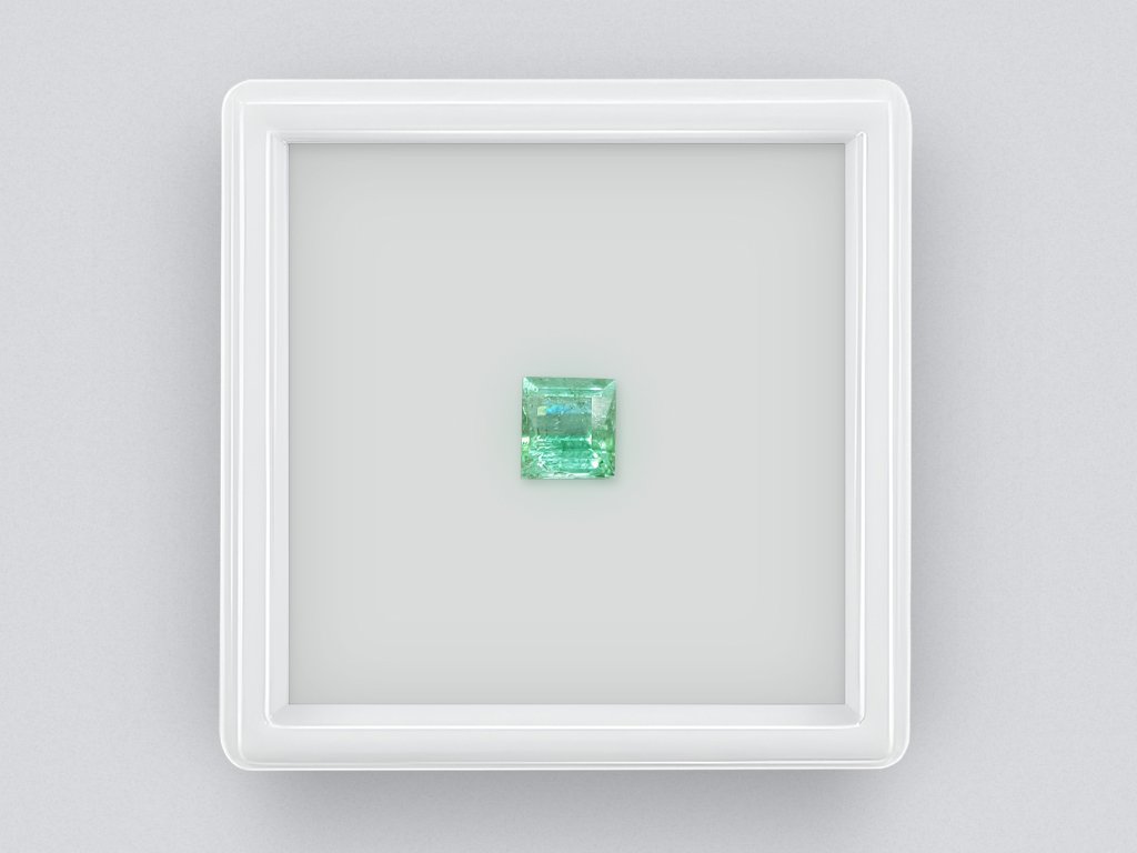 Tourmaline baguette verdelite 1.19 ct Image №1
